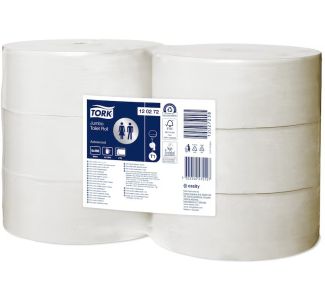 Tork Recycled Jumbo Toilet Roll 2ply Advanced T1 360m x 6