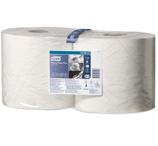 Tork Wiping Paper Plus Combi Roll 2ply W1/W2  750s x 2
