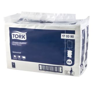 Tork Ultraslim Multifold Hand Towel 1ply Universal H4 180s x 20