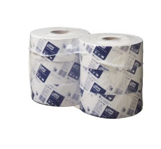 Tork Jumbo Toilet Roll 1ply Universal T1 600m x 6