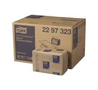 Tork Xpressnap Natural Dispenser Napkin N4 500s x 12