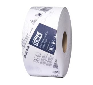 Tork Soft Mini Jumbo Toilet Roll 2ply Advanced T2 200m x 12