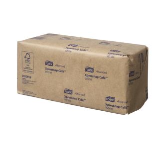 Tork Xpressnap Café White Dispenser Napkin N10  500s x 12