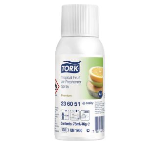 Tork Tropical Fruit Air Freshener Spray A1 75ml x 12