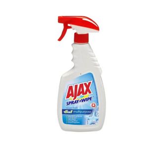 Ajax Spray N Wipe Ocean Fresh Antibacterial Trigger 500ml - CTN 8