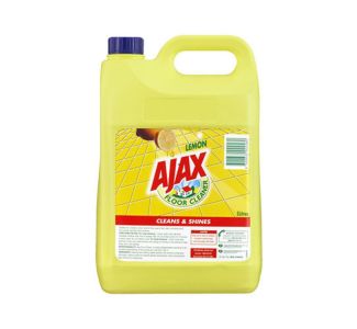 Ajax Floor Cleaner Lemon 5 Litre - CTN 2