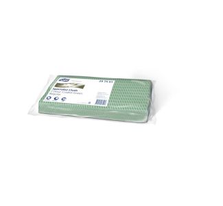 Tork Green Colour Coded Cleaning Cloth Folded 25s x 6