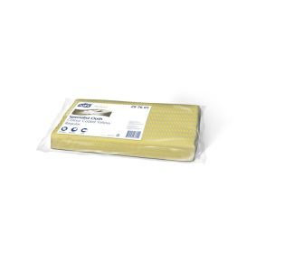 Tork Yellow Colour Coded Cleaning Cloth Folded 25s x 6