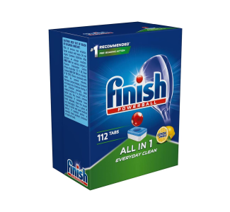Finish All-In-One Lemon Tab 112s x 3