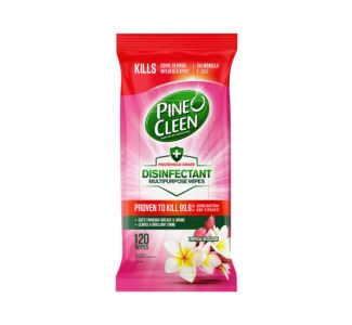 Pine O Cleen Surface Wipes Tropical Blossom 120s x 4