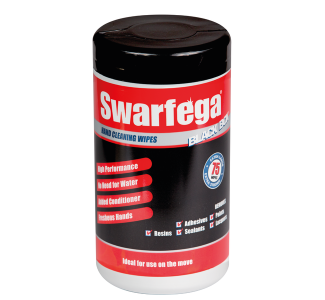 DEB Swarfega Black Box Specialist Wipes Tub of 75 x 6