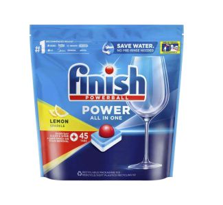 Finish Power All In One Lemon Sparkle Tab 45s x 5