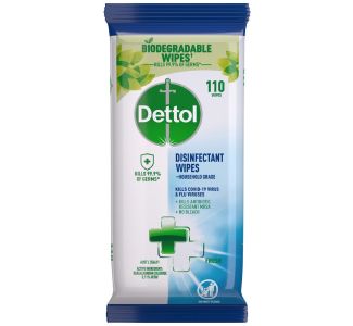 Dettol Disinfectant Wipes Fresh 110s x 8