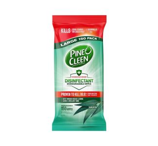 Pine O Cleen Disinfectant Wipes Eucalyptus 150s x 3