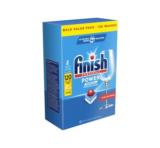 Finish Power Essential Dishwashing Tablets Lemon Sparkle 120 x 4