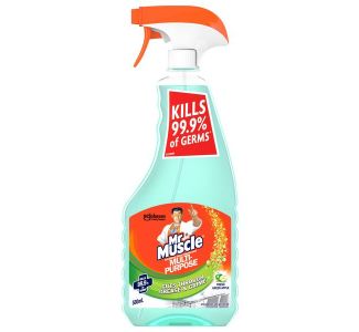Mr Muscle All Purpose Disinfectant Apple 500ml x 4