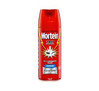 Mortein Fly & Mosquito Killer Odourless Aerosol 250g x 9