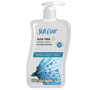 Softcare Dermawash Aloe Vera 500Ml 12 Bottles