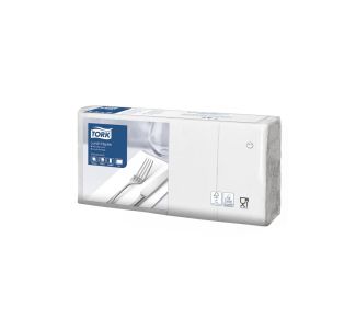 Tork Edge Emboss White Lunch Napkin 2ply 8 Fold  200s x 10