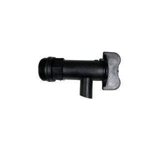 Chemform Tap Black 20mm for 20 Litre Drums
