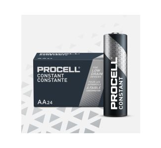 Procell Constant Batteries AA 1.5V Singles 24pk Grey Inner Box