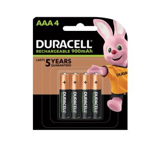 Duracell Rechargeable (900 MAH) AAA 4pk x 6 Inner Box
