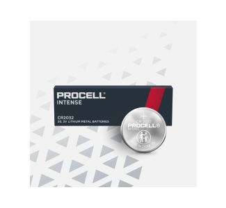 Procell Intense Batteries Lithium Coin 2032 3V 20pk (4 cards of 5) Blk/Red Inner Box