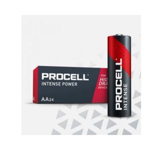 Procell Intense Batteries AA 1.5V Singles 24pk Blk/Red Inner Box