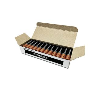 Duracell Coppertop AAA 1.5V Singles 24pk White Inner Box