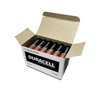 Duracell Coppertop AA 1.5V Singles 24pk White Inner Box