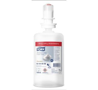 Tork Antimicrobial Foam Soap S4 1000ml x 6