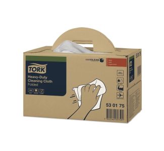 Tork Heavy Duty Cleaning Cloth Folded Handy Box 120s