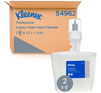 Kleenex Luxury Foam Hand Cleanser 1.2L x 2