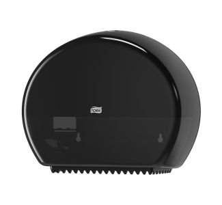 Tork Mini Jumbo Toilet Roll Dispenser Black T2