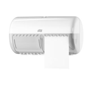 Tork Conventional Toilet Roll Dispenser White T4