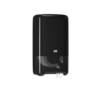 Tork Twin Mid-size Toilet Roll Dispenser Black T6
