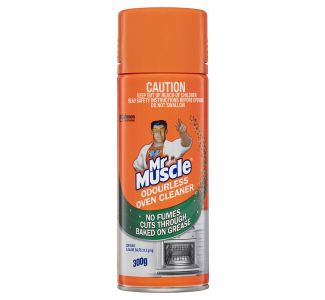 MR MUSCLE Odourless Oven Cleaner 300g x 6