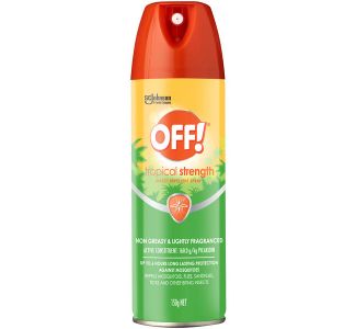 OFF! Tropical Strength Insect Repellent Aerosol Spray 150g x 6