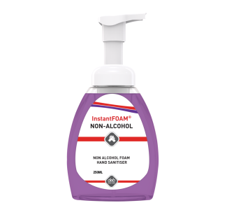 DEB InstantFOAM Non-Alcohol Foam Hand Sanitiser Pump 250ml x 6
