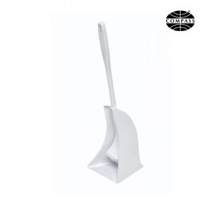 Compass Toilet Brush White Plastic