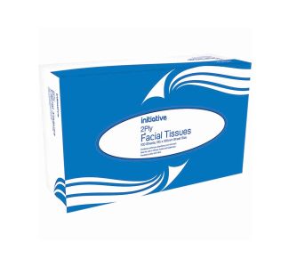 Initiative 2 Ply Facial Tissues 100'S X 48