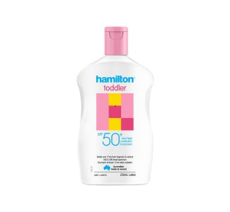 Hamilton Toddler Lotion SPF50+ 250ml x 6