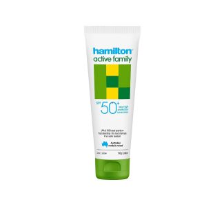 Hamilton Active Family Lotion SPF50+ 110g x 6