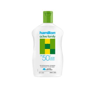 Hamilton Active Family Lotion SPF50+ 250ml x 6