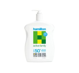Hamilton Active Family Lotion SPF50+ 1L x 6