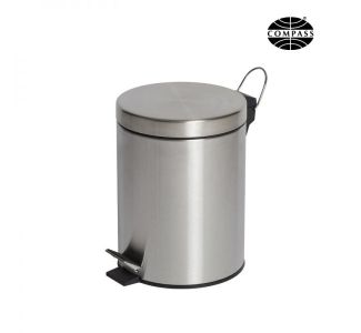 5L Pedal Bin Stainless Steel 20.5D x 28.5H cm