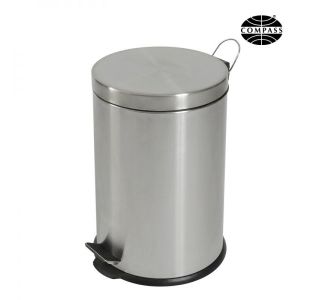 20L Pedal Bin Stainless Steel 29D x 45H cm