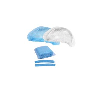 Medicom PP Clip 21" Cap, Pack of 100 x 10 - Blue