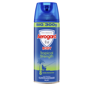Aerogard Tropical Strength Insect Repellent Spray 300g x 9