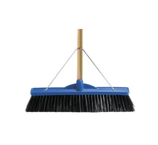 Oates 450mm Industrial Extra Stiff Poly Broom